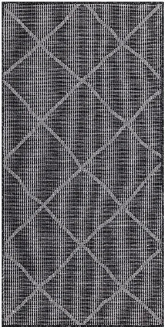 Lauko/terasos kilimėlis RU1704 - €24 Save 50% __label:Pristatymas 1-2 d.d., color-pilka, Dydis-60-x-110-cm,
