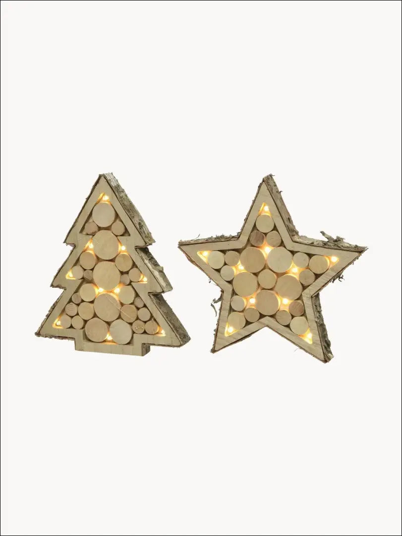 LED dekoracijų komplektas (2vnt) DI4735 - €20 Save 50% __label:Pristatymas 1-2 d.d., color-ruda, color-smelio,