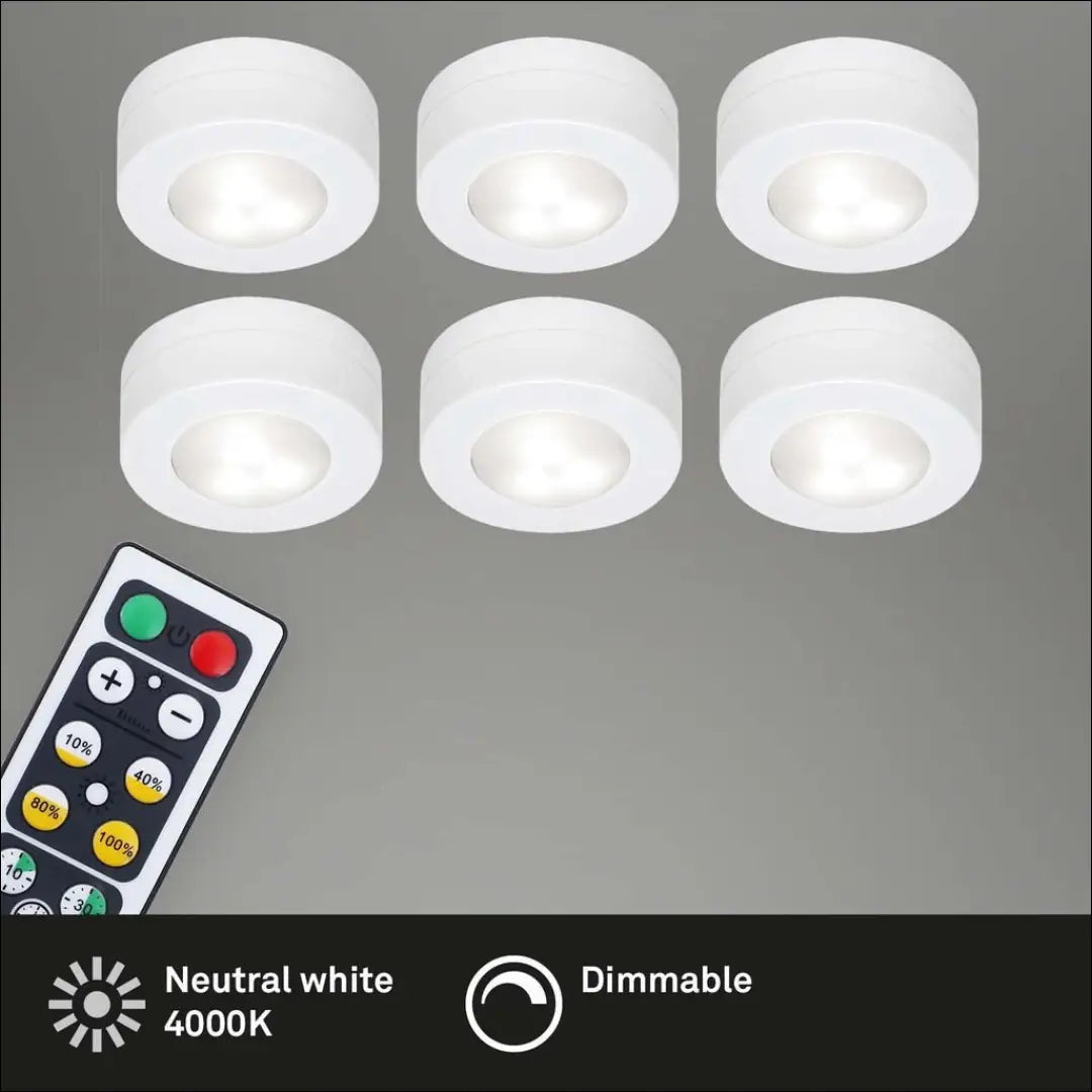 LED funkcinės lemputės (6vnt) DI12352 - €15 Save 50% __label:Pristatymas 1-2 d.d., color-balta, interjeras, kita,