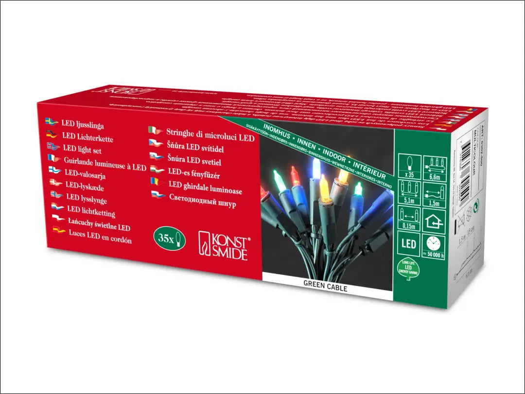 LED girlianda DI10514 - €11 Save 50% __label:Pristatymas 1-2 d.d., kaledos, under-25 Iki €25 Holiday Ornaments | Namų