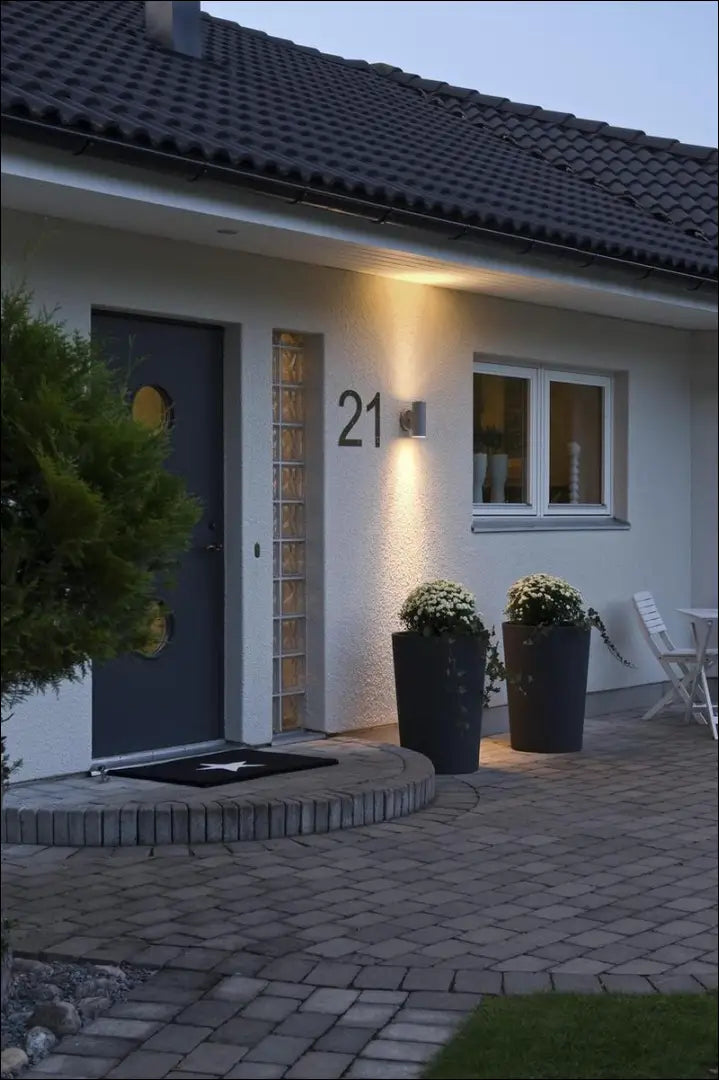 LED Lauko dvigubas sieninis šviestuvas DA412 - €24 Save 50% __label:Pristatymas 1-2 d.d., lauko-kita,