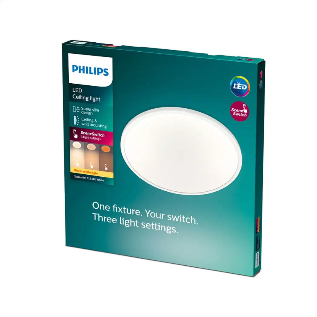 LED Lubinis šviestuvas SUPERSLIM DA442 - €32 Save 50% 25-50, __label:Pristatymas 1-2 d.d., lubiniai-sviestuvai,