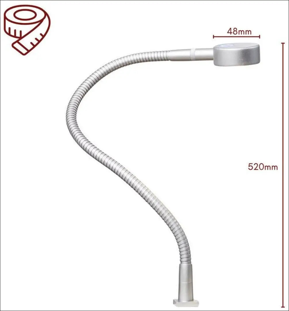 LED naktinis/skaitymo šviestuvas DA443 - €33 Save 50% 25-50, __label:Pristatymas 1-2 d.d., sieniniai-sviestuvai,