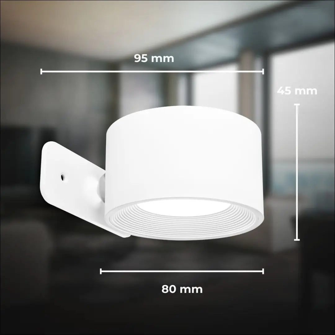 LED sieninis šviestuvas DI12508 - €18 Save 50% __label:Pristatymas 1-2 d.d., color-balta, interjeras,