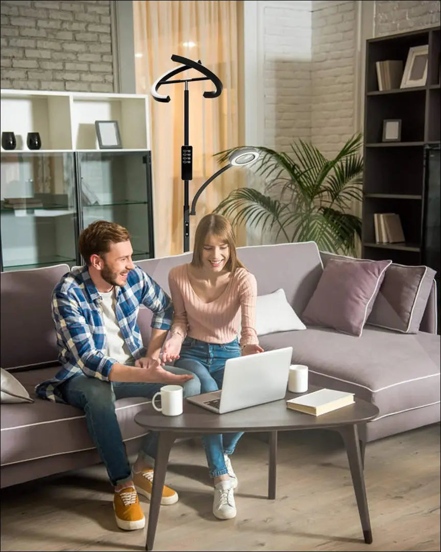 LED toršeras DI10869 - €115 Save 50% 100-200, __label:Pristatymas 1-2 d.d., color-juoda, interjeras, material-metalas