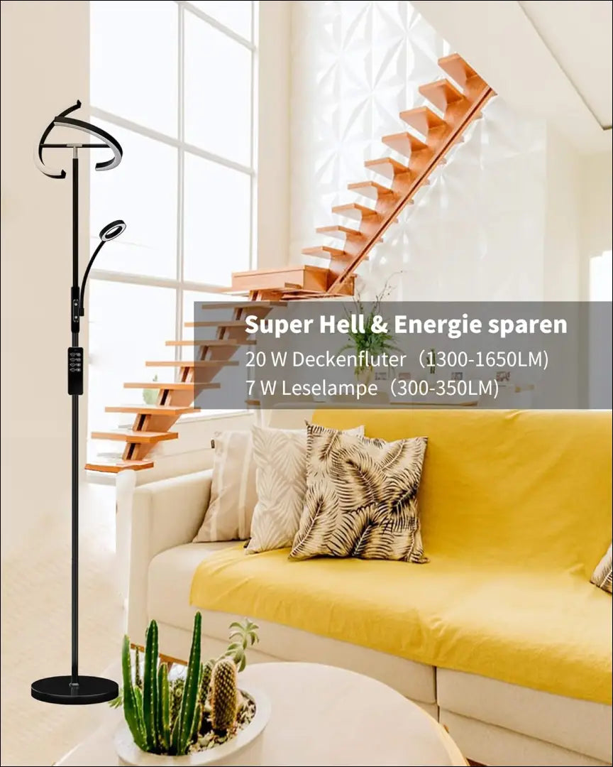 LED toršeras DI10869 - €115 Save 50% 100-200, __label:Pristatymas 1-2 d.d., color-juoda, interjeras, material-metalas