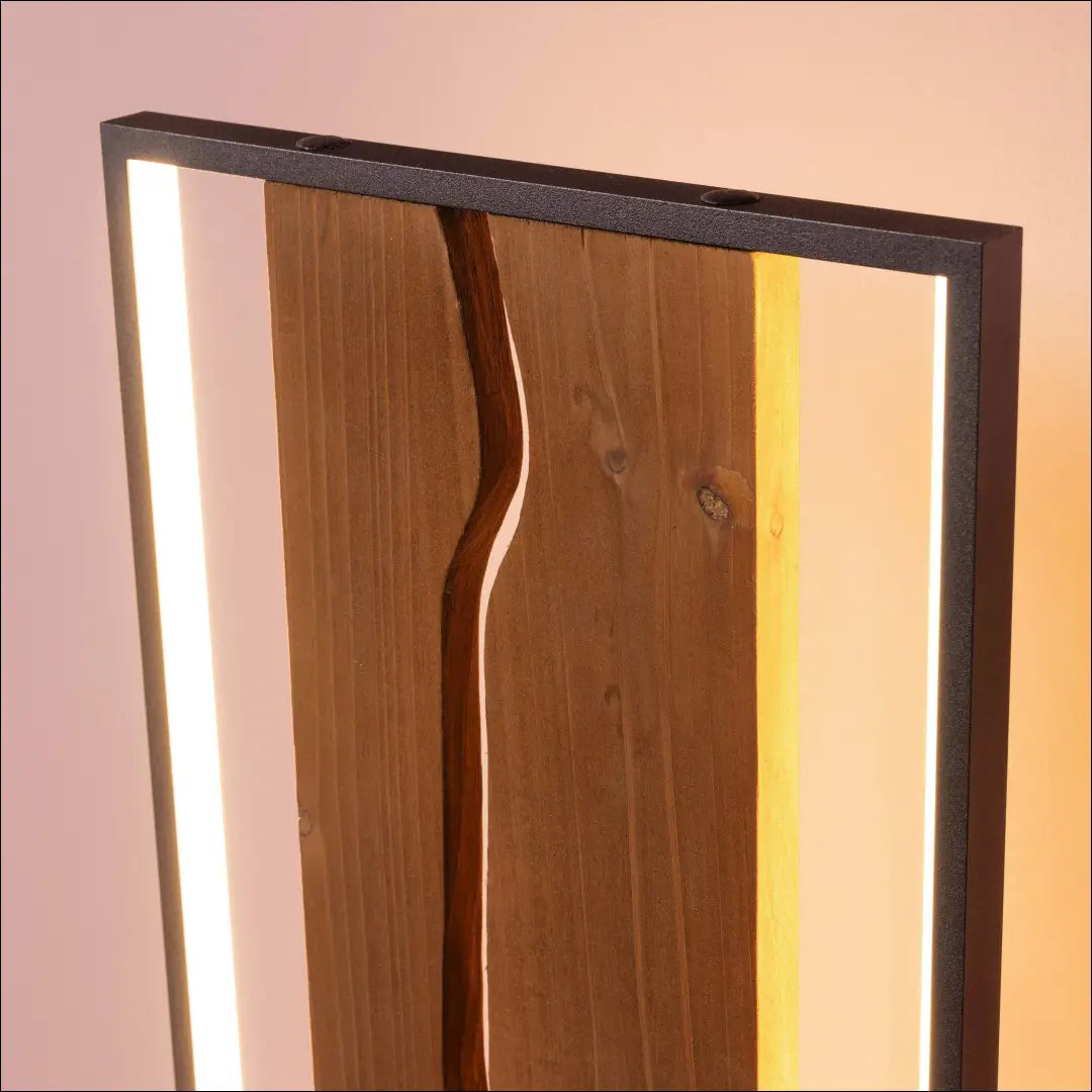 LED toršeras DI12599 - €120 Save 50% 100-200, __label:Pristatymas 1-2 d.d., color-juoda, color-ruda, interjeras Floor