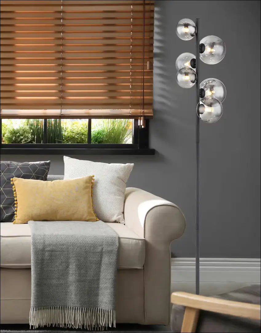 LED toršeras DI12673 - €55 Save 75% 50-100, __label:Pristatymas 1-2 d.d., color-juoda, color-sidabrine,