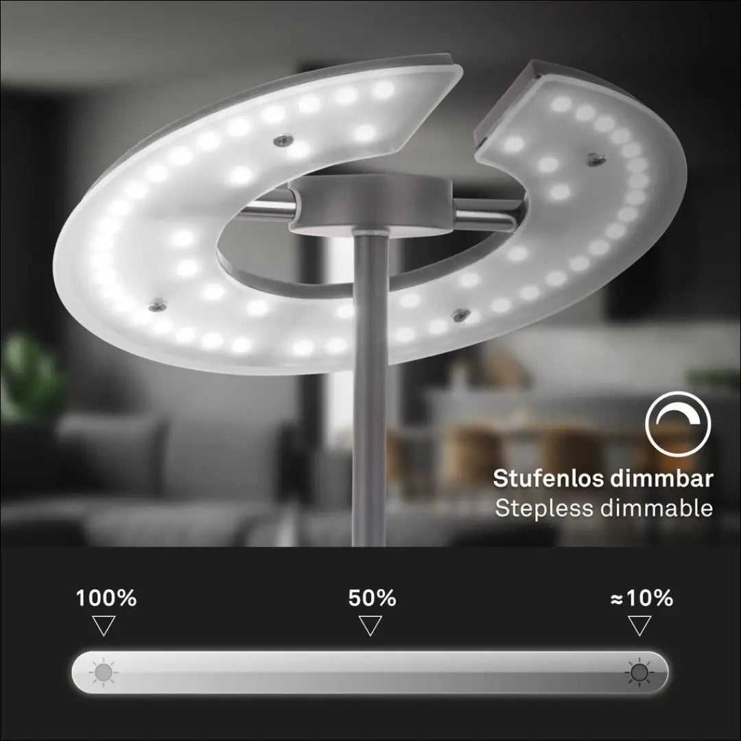 LED toršeras - skaitymo lempa DI12615 - €90 Save 50% 50-100, __label:Pristatymas 1-2 d.d., color-pilka, interjeras,