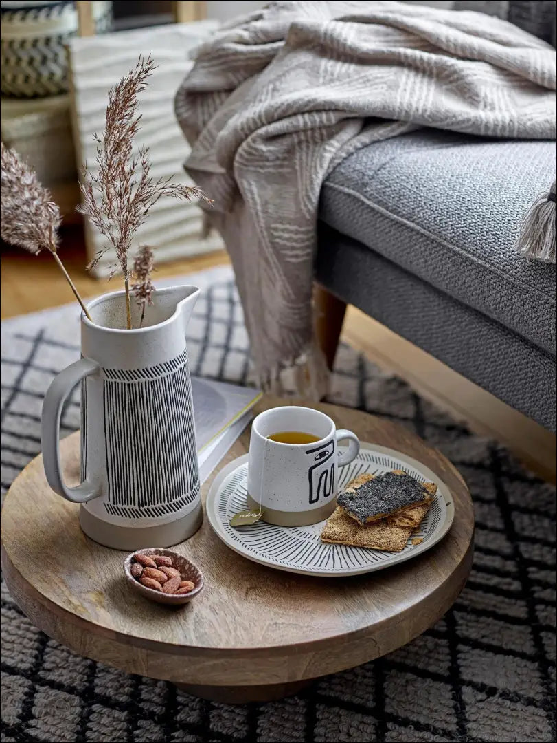 Lėkščių komplektas (2vnt) DI4717 - €18 Save 70% __label:Pristatymas 1-2 d.d., color-juoda, color-smelio, indai,