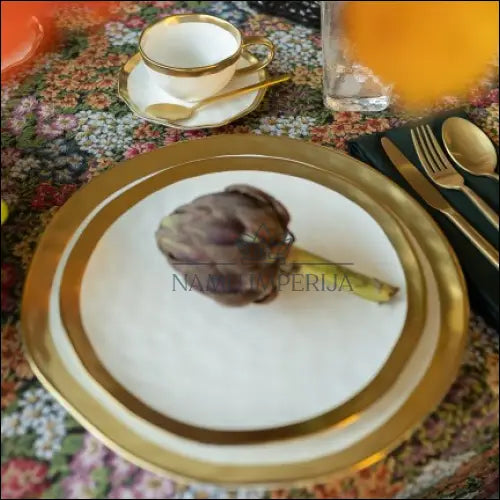 Lėkščių komplektas (2vnt) ’Kare Design’ DI6869 - €36 Save 65% 25-50, __label:Pristatymas 1-2 d.d., color-auksine,
