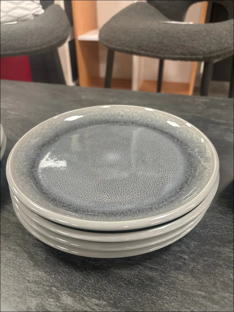 Lėkščių komplektas (4vnt) DI11064 - €22 Save 50% __label:Pristatymas 1-2 d.d., color-pilka, indai, interjeras, lekstes