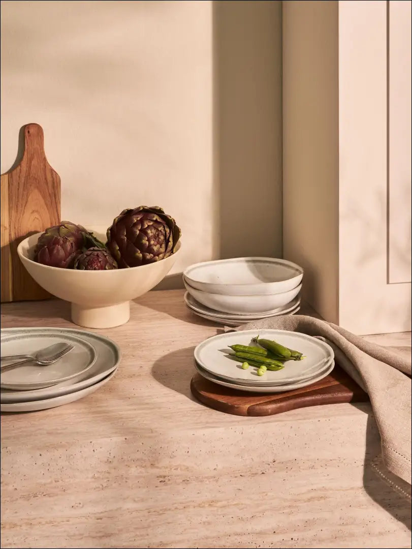 Lėkščių komplektas (4vnt) DI4610 - €15 Save 70% __label:Pristatymas 1-2 d.d., color-pilka, indai, interjeras, lekstes