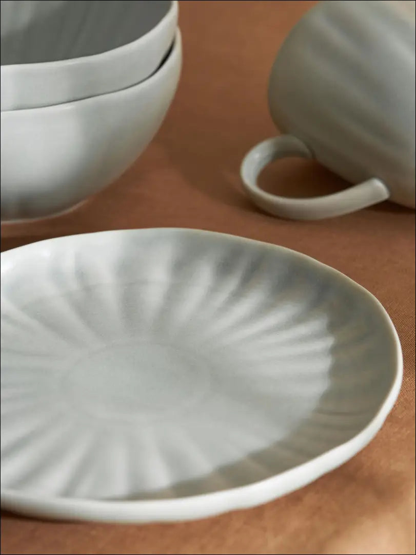 Lėkščių komplektas (4vnt) DI6056 - €10 Save 70% __label:Pristatymas 1-2 d.d., color-pilka, indai, interjeras, lekstes
