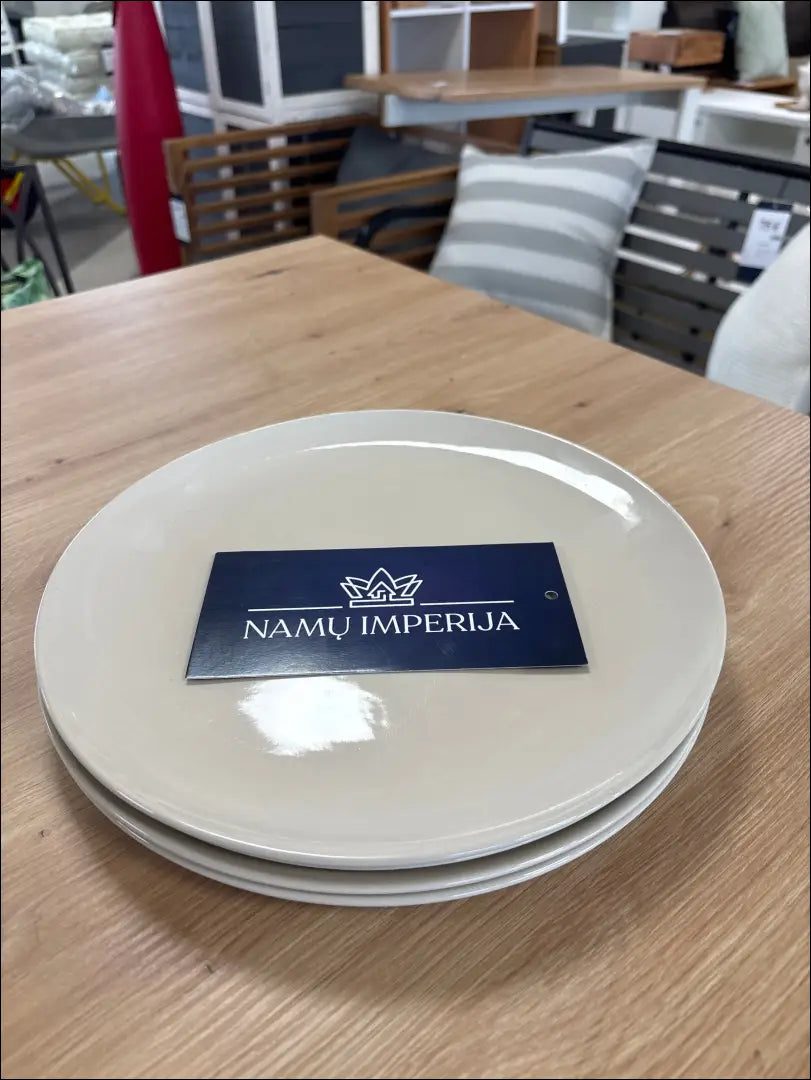 Lėkščių komplektas (4vnt) DI6738 - €21 Save 65% __label:Pristatymas 1-2 d.d., color-kremas, indai, interjeras, lekstes