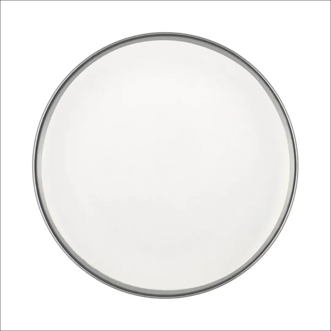 Lėkščių komplektas (6vnt) DI10921 - €12 Save 50% __label:Pristatymas 1-2 d.d., color-balta, color-sidabrine, indai,