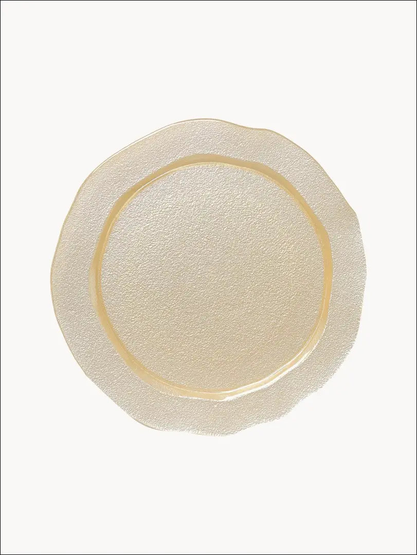 Lėkščių komplektas (6vnt) DI6057 - €28 Save 70% 25-50, __label:Pristatymas 1-2 d.d., color-auksine, color-smelio, indai