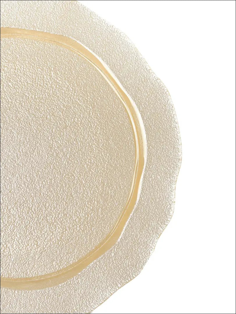 Lėkščių komplektas (6vnt) DI6057 - €28 Save 70% 25-50, __label:Pristatymas 1-2 d.d., color-auksine, color-smelio, indai