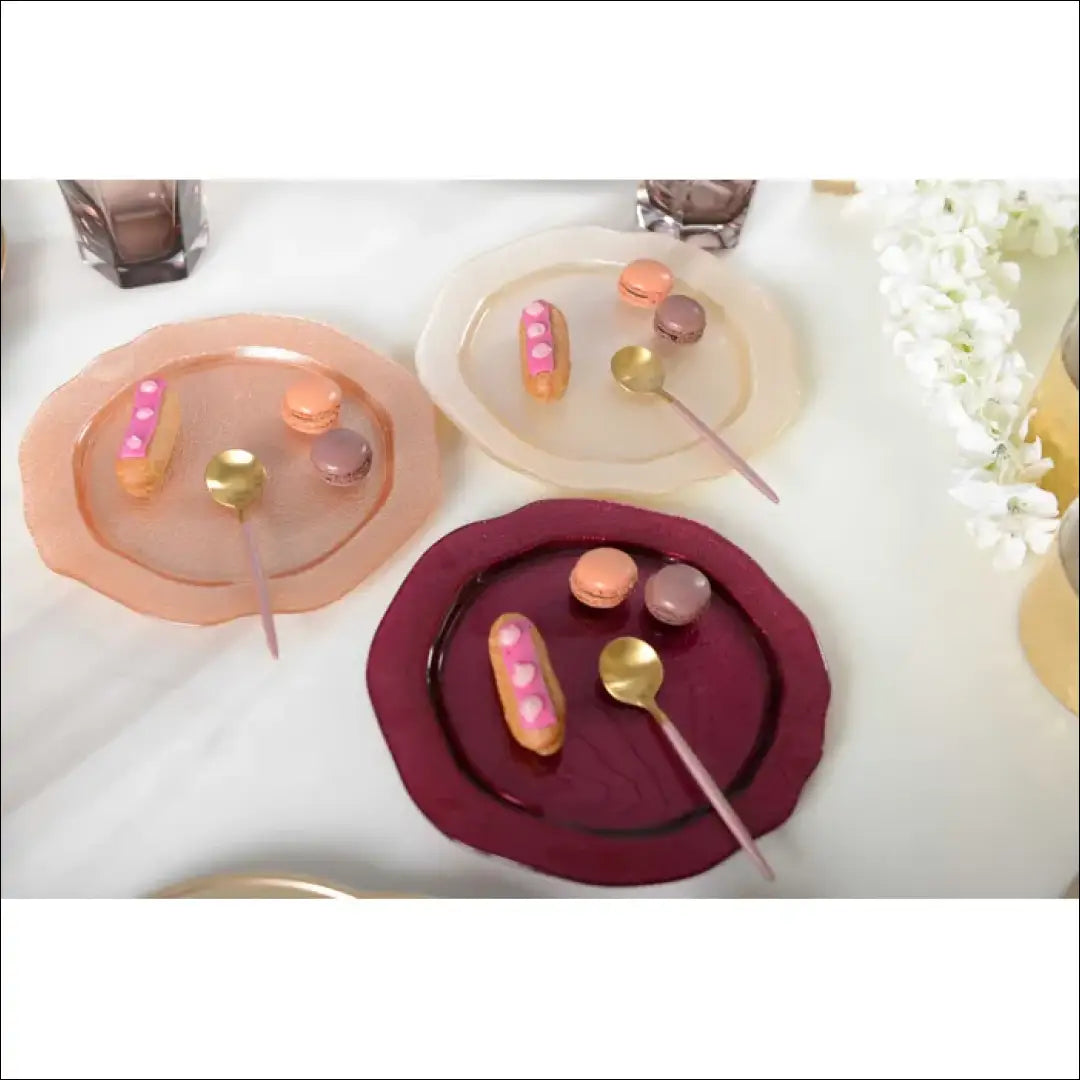 Lėkščių komplektas (6vnt) DI8493 - €29 Save 55% 25-50, __label:Pristatymas 1-2 d.d., color-rozine, indai, interjeras