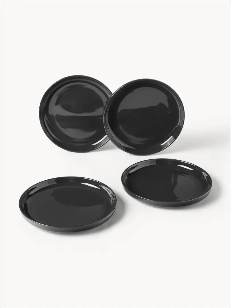 Lėkštučių komplektas (4vnt) DI9908 - €18 Save 55% __label:Pristatymas 1-2 d.d., color-pilka, indai, interjeras, lekstes