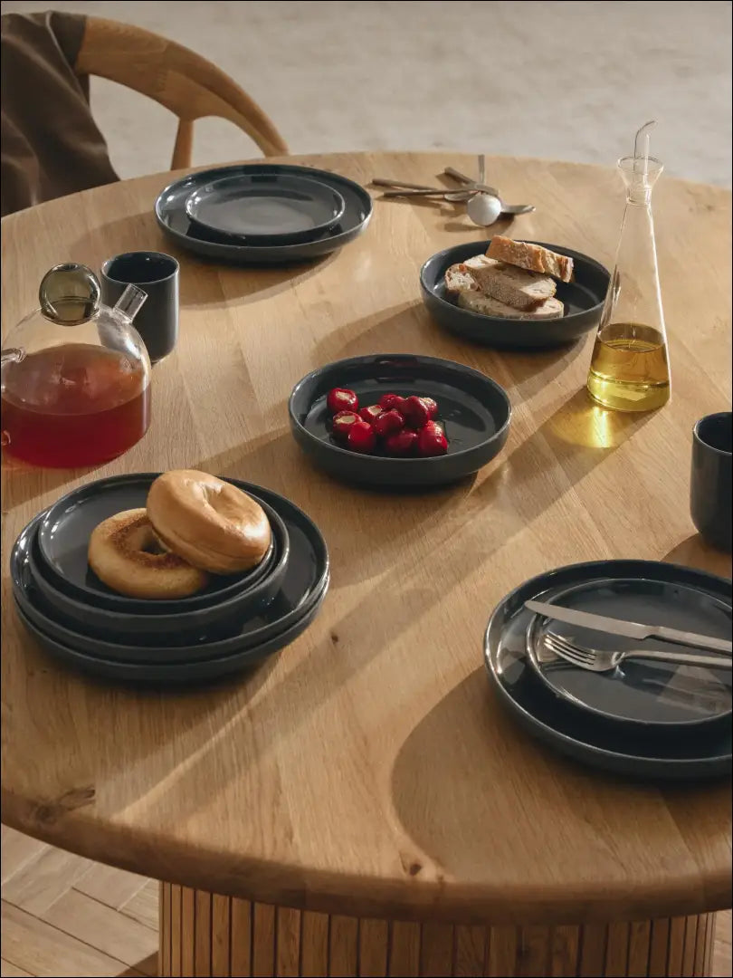 Lėkštučių komplektas (4vnt) DI9908 - €18 Save 55% __label:Pristatymas 1-2 d.d., color-pilka, indai, interjeras, lekstes