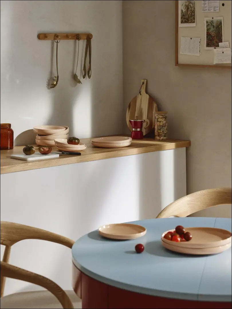 Lėkštučių komplektas (4vnt) DI9909 - €18 Save 55% __label:Pristatymas 1-2 d.d., color-smelio, indai, interjeras,