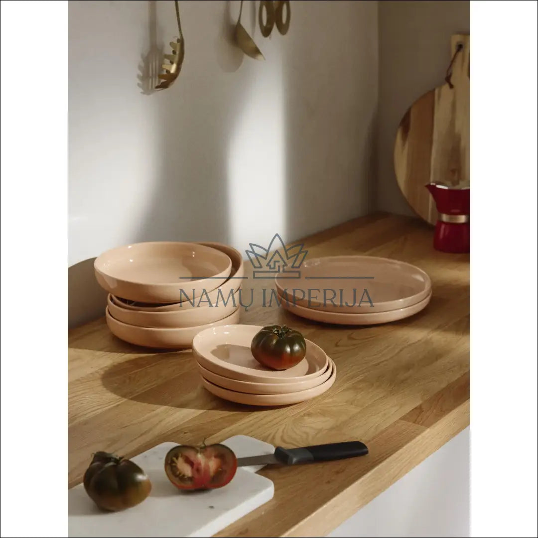 Lėkštučių komplektas (4vnt) DI9909 - €18 Save 55% __label:Pristatymas 1-2 d.d., color-smelio, indai, interjeras,