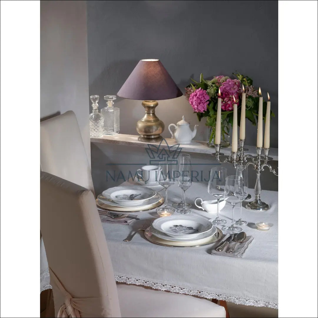 Lėkštučių komplektas (6vnt) DI4814 - €16 Save 70% __label:Pristatymas 1-2 d.d., color-balta, indai, interjeras, lekstes