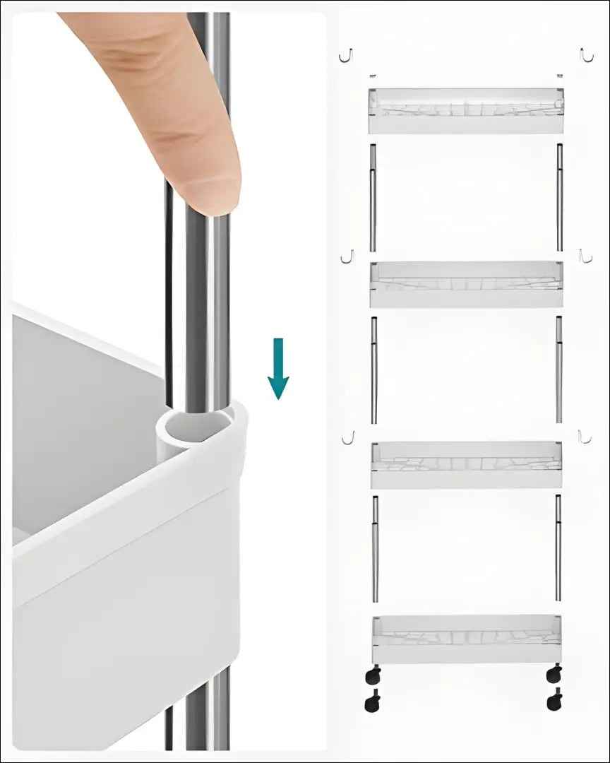 Lentyna su ratukais SM639 - €73 Save 10% 50-100, __label:Pristatymas 5-14 d.d., notouch10, spalva-balta, valgomojo