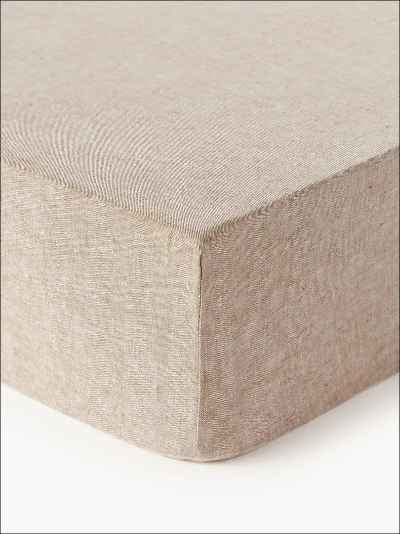 Lininė paklodė DI11290 - 25-50, __label:Pristatymas 1-2 d.d., color-ruda, material-linas, paklode ± 160 x 200 cm