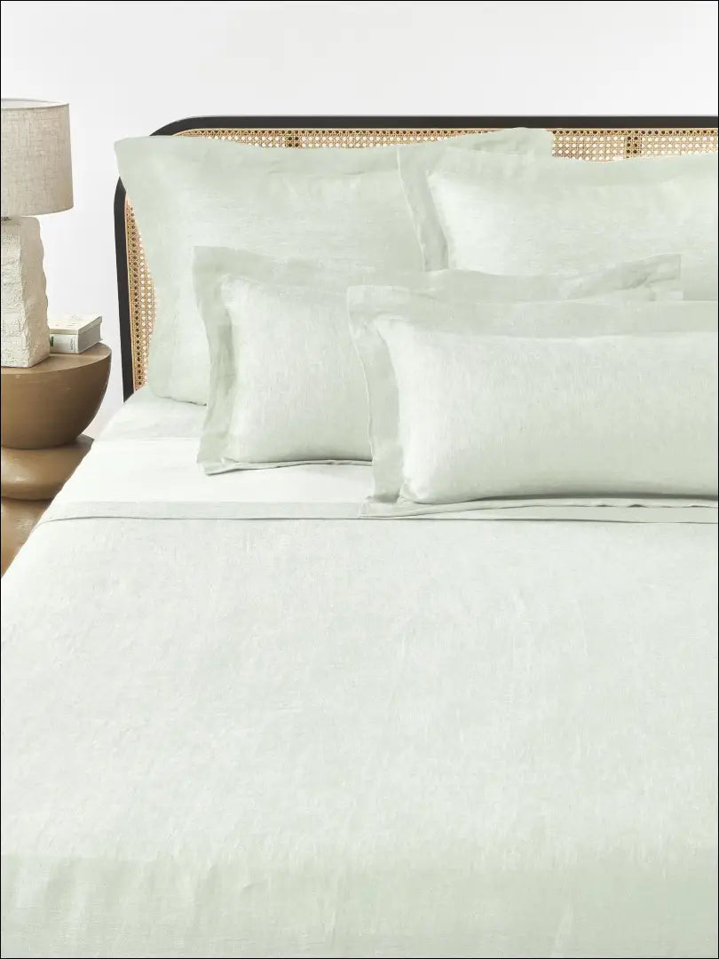 Lininė paklodė DI11569 - 50-100, __label:Pristatymas 1-2 d.d., color-zalia, material-linas, paklode €50 to €100 Duvet