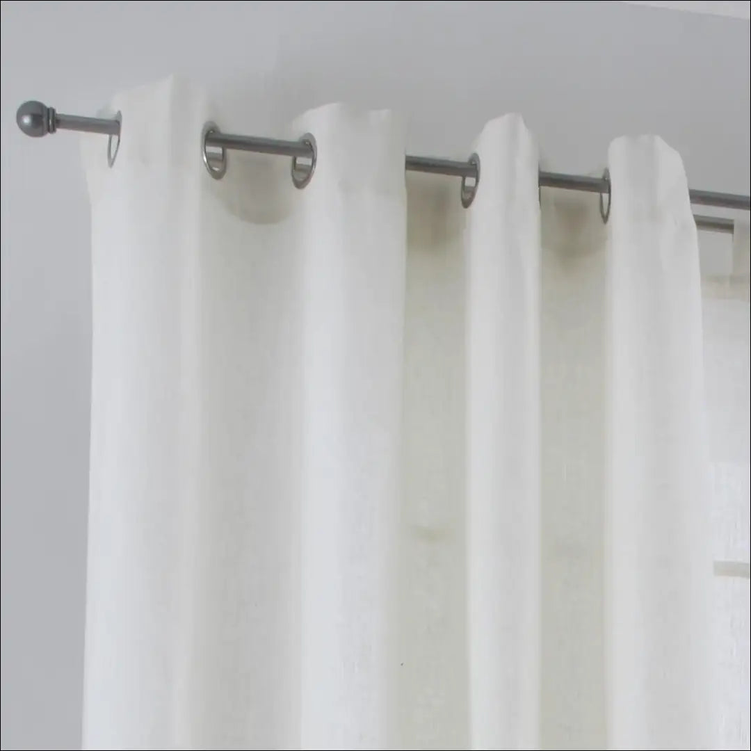 Lininė užuolaida DI10999 - €33 Save 50% 25-50, __label:Pristatymas 1-2 d.d., color-balta, material-linas, tekstile €25