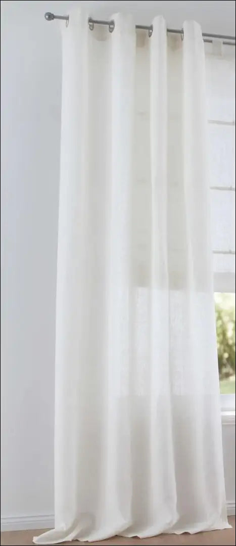 Lininė užuolaida DI10999 - €33 Save 50% 25-50, __label:Pristatymas 1-2 d.d., color-balta, material-linas, tekstile €25