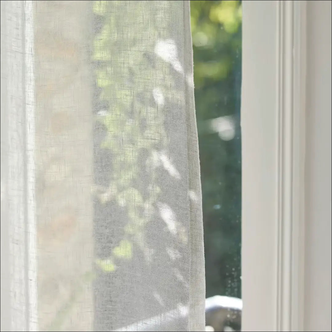 Lininė užuolaida DI11023 - €46 Save 50% 25-50, __label:Pristatymas 1-2 d.d., color-balta, material-linas, tekstile €25