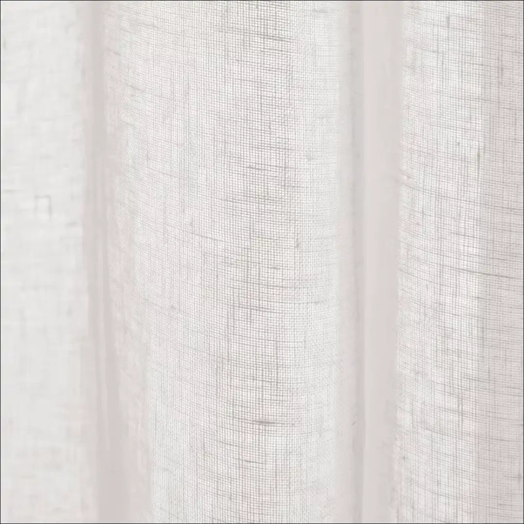 Lininė užuolaida DI11023 - €46 Save 50% 25-50, __label:Pristatymas 1-2 d.d., color-balta, material-linas, tekstile €25