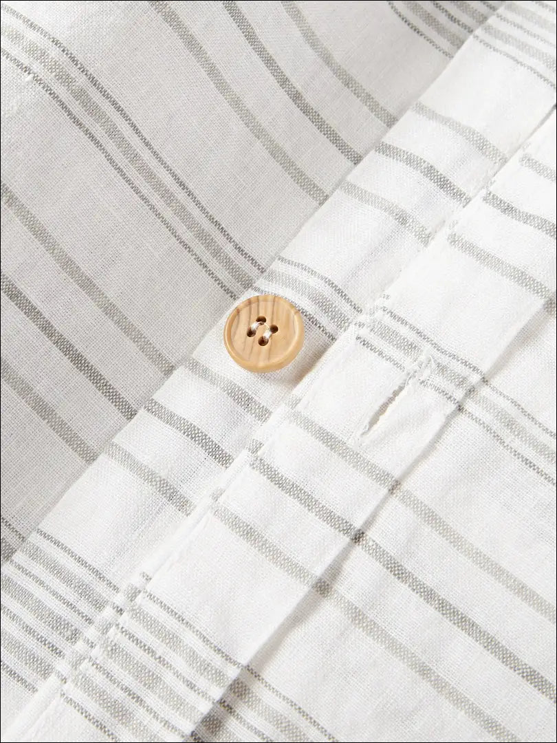 Lininis pagalvės užvalkalas DI11507 - €7 Save 65% __label:Pristatymas 1-2 d.d., color-balta, color-pilka,