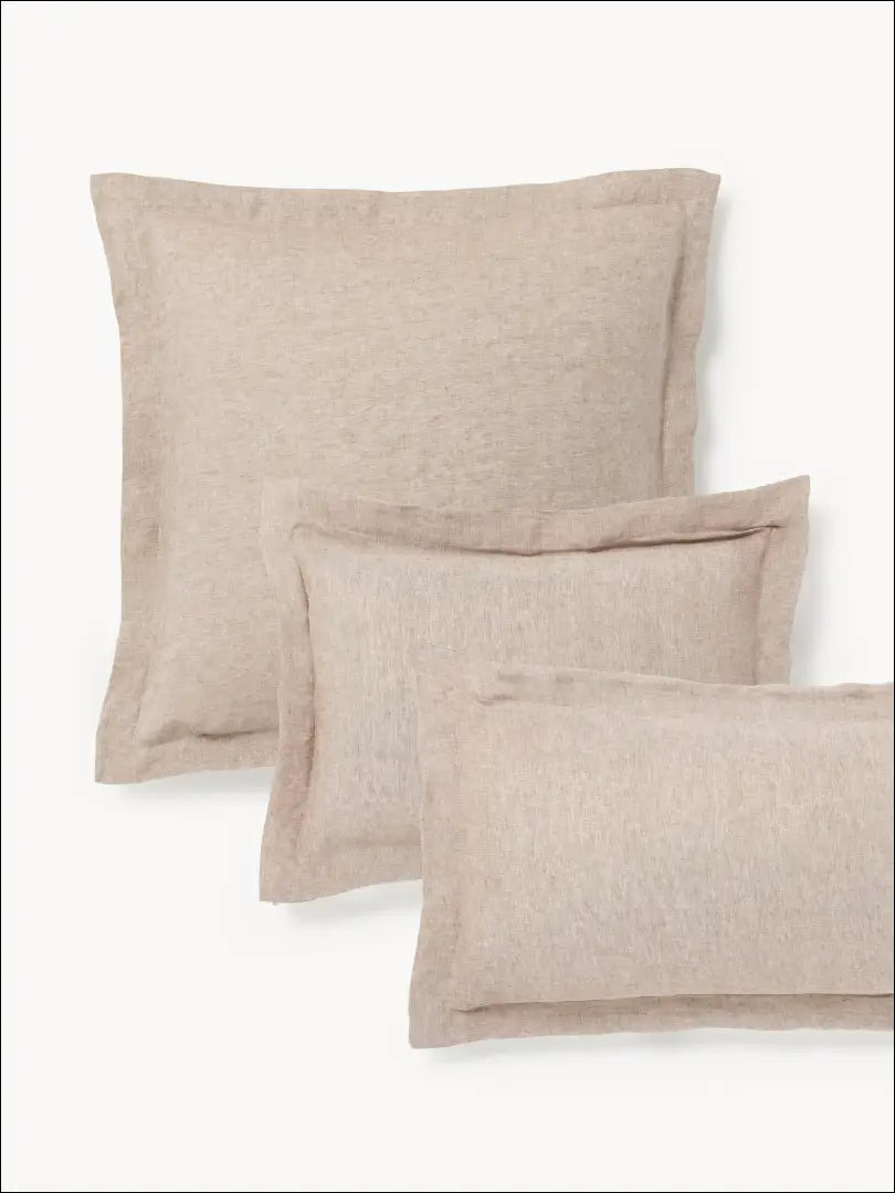 Lininis pagalvės užvalkalas DI11529 - €10 Save 60% __label:Pristatymas 1-2 d.d., color-ruda, material-linas,