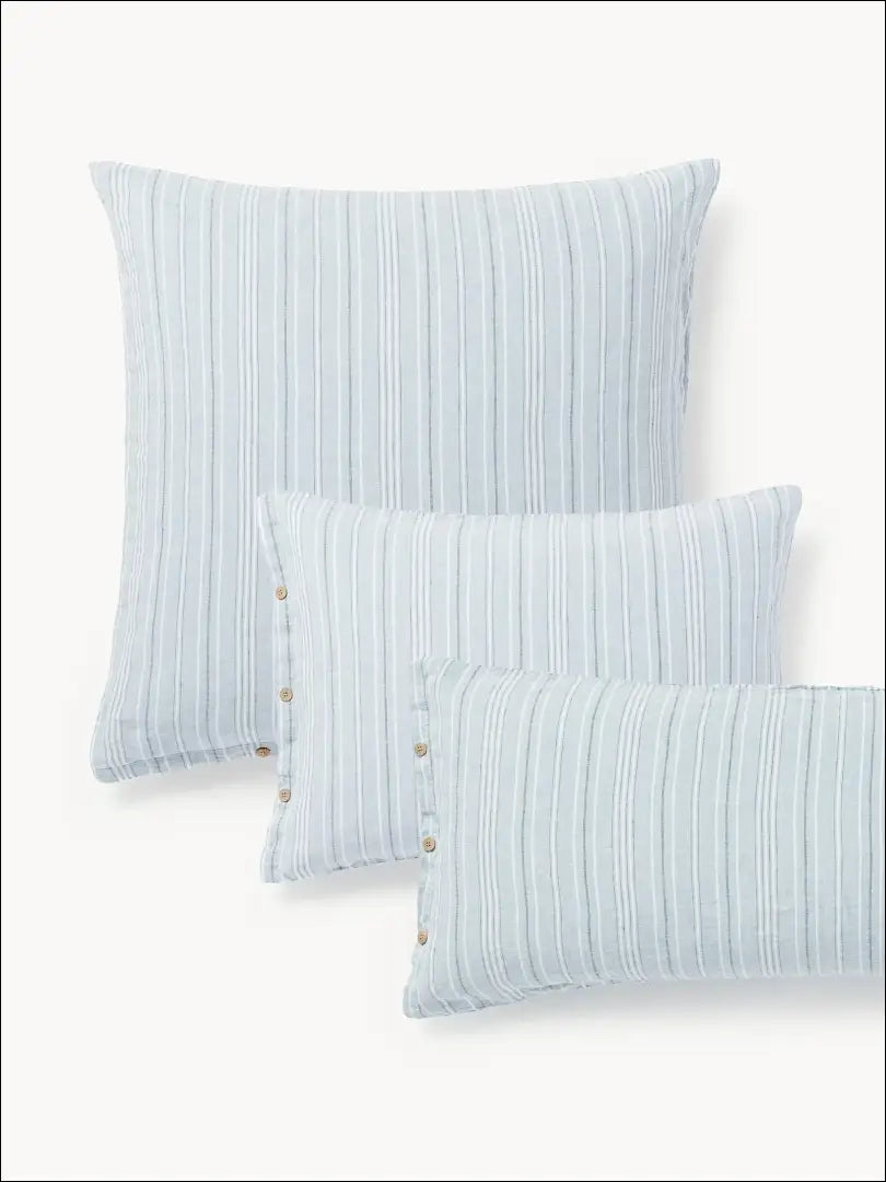 Lininis pagalvės užvalkalas DI9916 - €13 Save 70% __label:Pristatymas 1-2 d.d., color-melyna, material-linas,