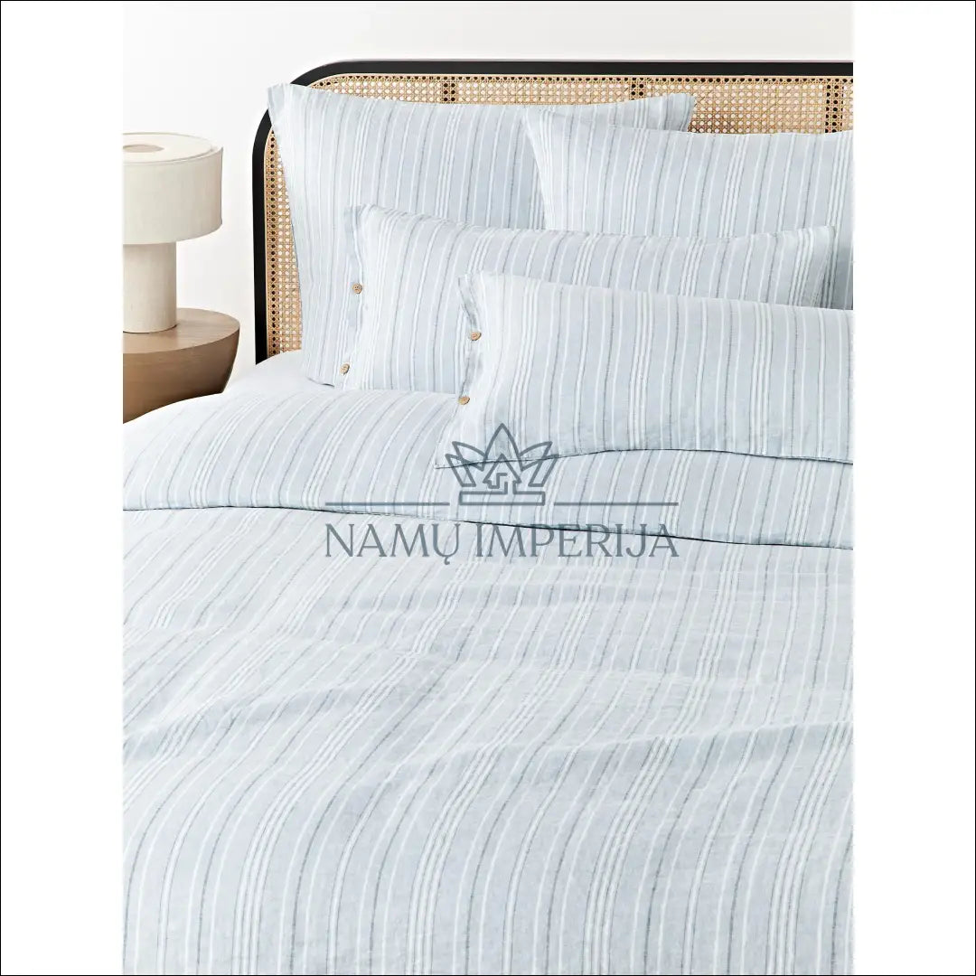 Lininis pagalvės užvalkalas DI9916 - €22 Save 50% __label:Pristatymas 1-2 d.d., color-melyna, material-linas,