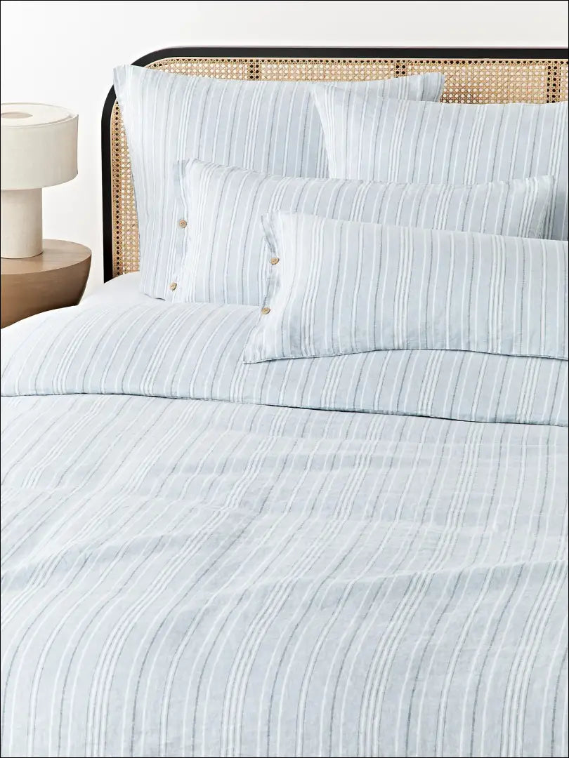 Lininis pagalvės užvalkalas DI9916 - €13 Save 70% __label:Pristatymas 1-2 d.d., color-melyna, material-linas,