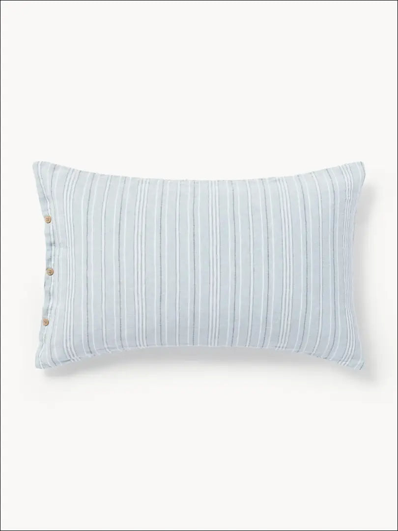 Lininis pagalvės užvalkalas DI9916 - €13 Save 70% __label:Pristatymas 1-2 d.d., color-melyna, material-linas,