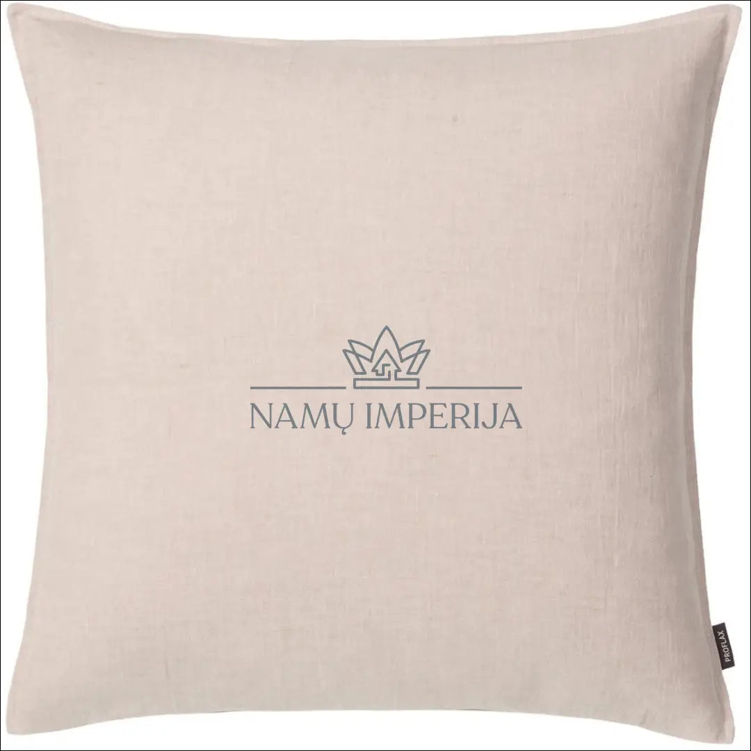 Lino pagalvės užvalkalas (60x60cm) DI5501 - €15 Save 70% __label:Pristatymas 1-2 d.d., color-smelio, interjeras,