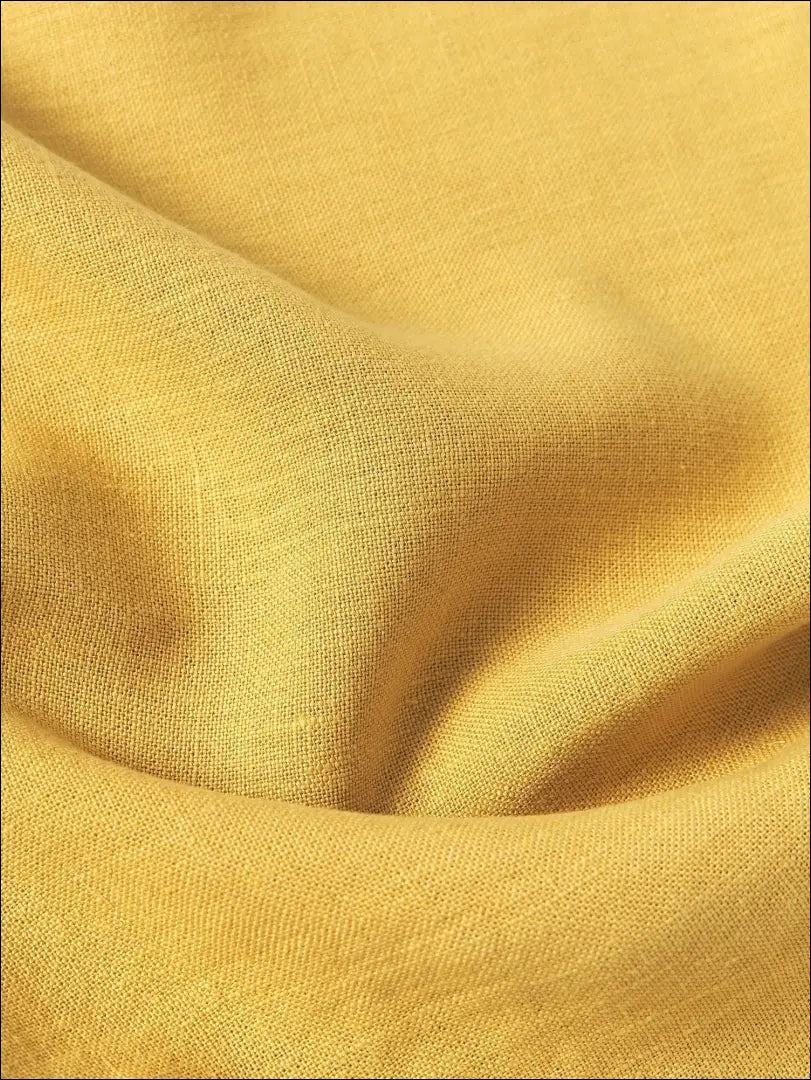 Lino pagalvės užvalkalas (60x60cm) DI5518 - €15 Save 50% __label:Pristatymas 1-2 d.d., color-geltona, interjeras,