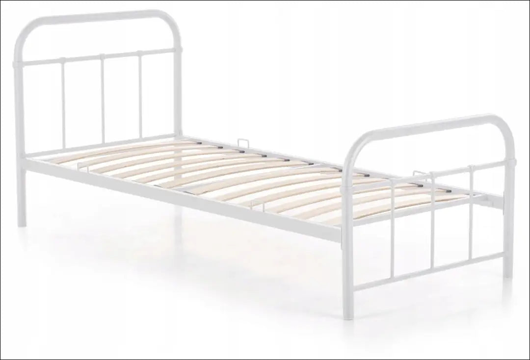 Lova baltos spalvos 90x200 TE179 - €127 Save 15% 100-200, __label:Pristatymas 5-14 d.d., elite, uzsakomi, uzsakomi lova
