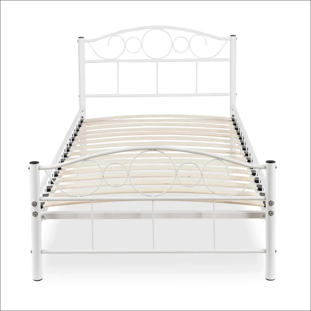 Lova baltos spalvos 90x200 TE265 - €87 Save 15% 50-100, __label:Pristatymas 5-14 d.d., elite, uzsakomi, uzsakomi lova