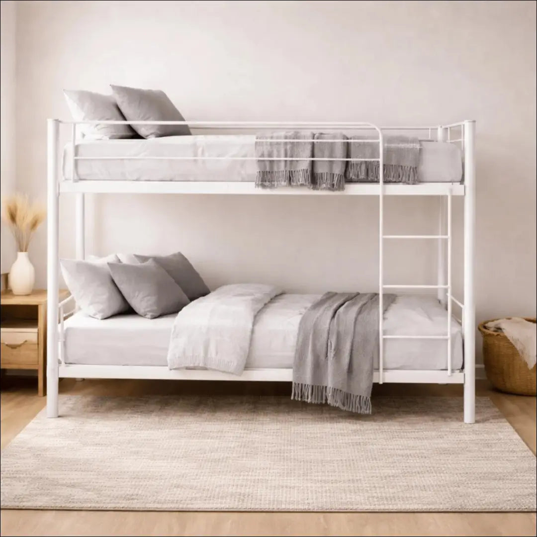 Lova baltos spalvos 90x200 TE369 - €243 Save 15% __label:Pristatymas 5-14 d.d., elite, over-200, uzsakomi, uzsakomi