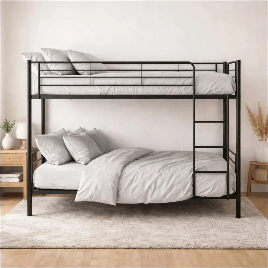 Lova juodos spalvos 90x200 TE368 - €243 Save 15% __label:Pristatymas 5-14 d.d., elite, over-200, uzsakomi, uzsakomi