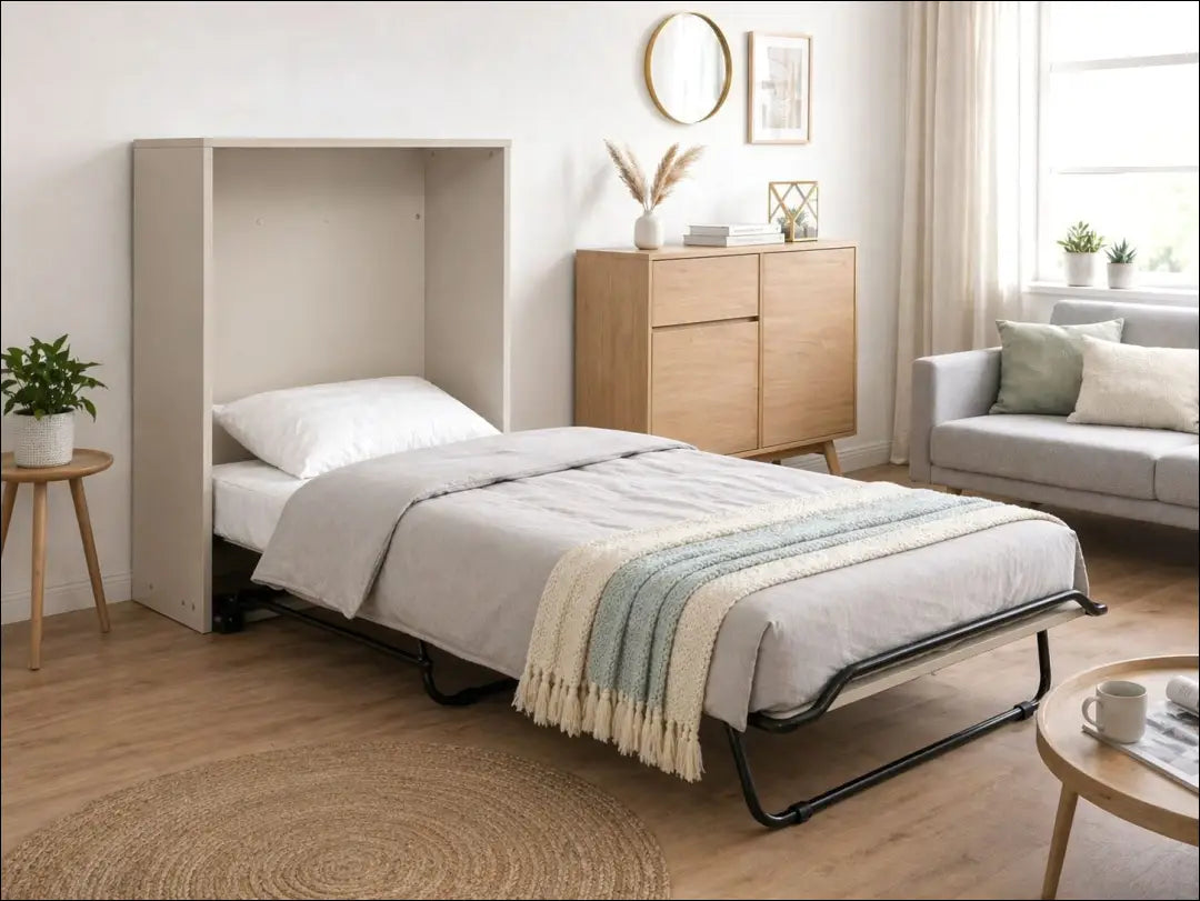 Lova - konsolė GI968 - €105 Save 70% 100-200, __label:Pristatymas 1-2 d.d., color-smelio, material-mediena,