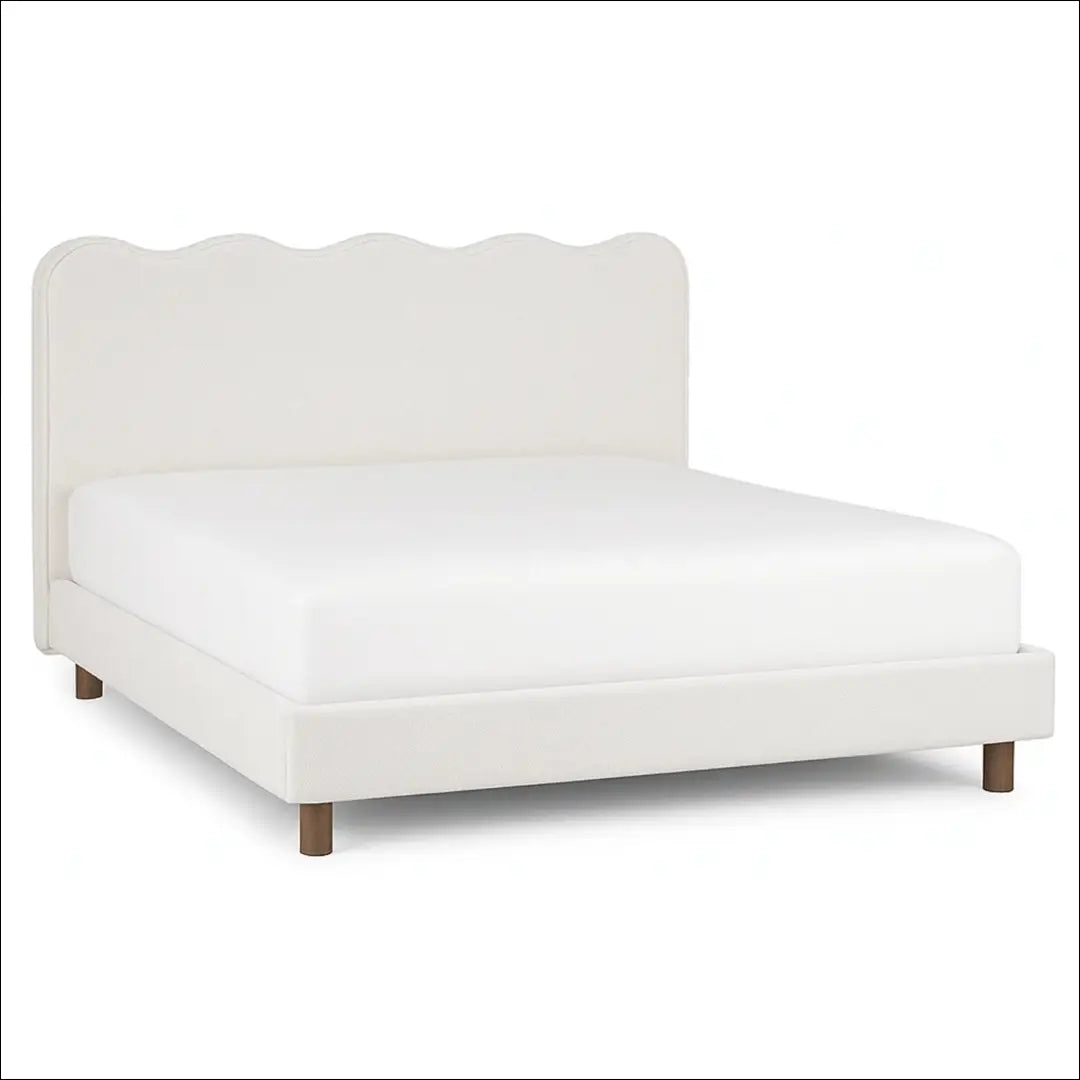 Lova su audiniu kreminės spalvos 160x200 TE941 - €257 Save 15% __label:Pristatymas 5-14 d.d., elite, over-200,