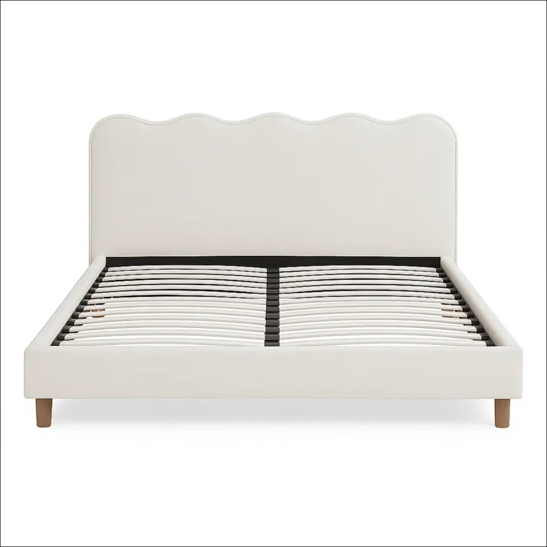 Lova su audiniu kreminės spalvos 160x200 TE941 - €257 Save 15% __label:Pristatymas 5-14 d.d., elite, over-200,